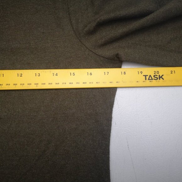 RW&CO. Ladies Size Medium Brown Lightweight Mock Neck Sweater - Picture 8 of 10